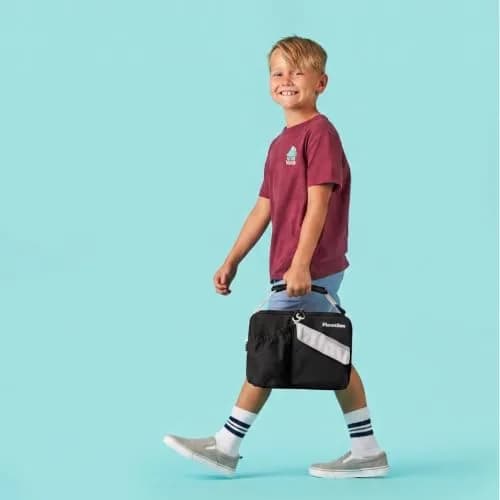 PlanetBox Insulated Lunch Bag, Black Currant Edition | Durable & BPA-Free, Easy to Clean thumbnail 2