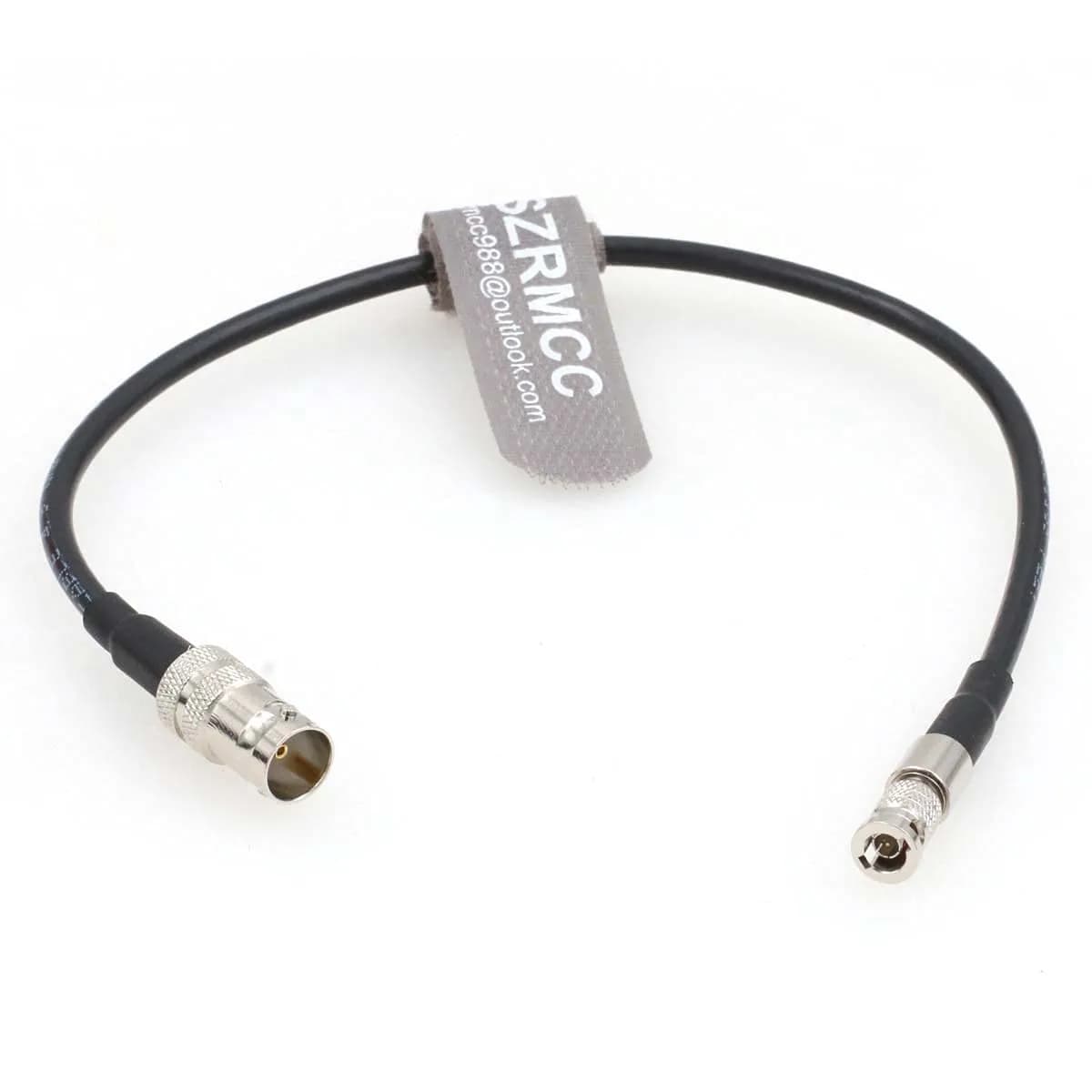 SZRMCC Micro BNC to BNC Female 12G HD SDI Coaxial Cable 1m (3.28ft) | High-Speed Video Transmission — 3m