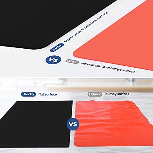 AECHY Extra Large Silicone Mat 90cm x 60cm (36"x24") | Thick Heat Resistant Countertop Protector thumbnail 6