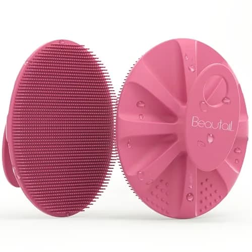BEAUTAIL Silicone Body Scrubber Gentle Exfoliating Brush for Sensitive Skin | Hygienic & Durable thumbnail 1
