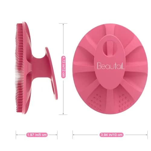 BEAUTAIL Silicone Body Scrubber Gentle Exfoliating Brush for Sensitive Skin | Hygienic & Durable thumbnail 6