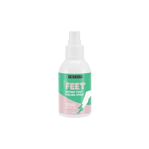Freeman Flirty Feet Coconut & Aloe Foot Peeling Spray 118ml (4 fl.oz.) | Exfoliates Dead Skin for Soft, Smooth Feet thumbnail 1