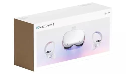 Meta Quest 2 — Advanced VR Headset 128 GB | Wireless, High-Res, 3H Play thumbnail 3