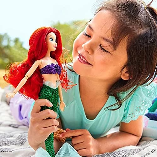 Disney Store Ariel Classic Doll 11.5 Inches (29.2 cm) | Inspired by The Little Mermaid thumbnail 4