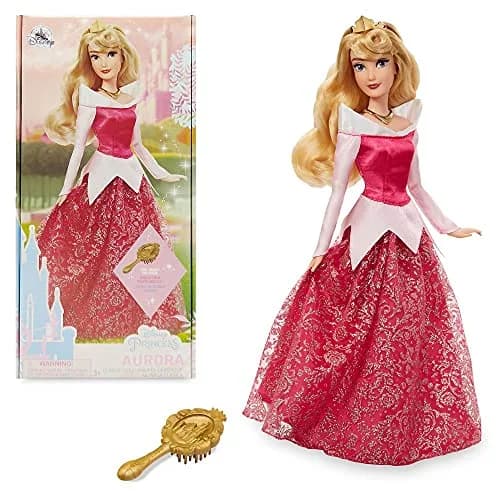 Disney Store Aurora Princess Doll 11 Inches | Fully Posable with Accessories thumbnail 1