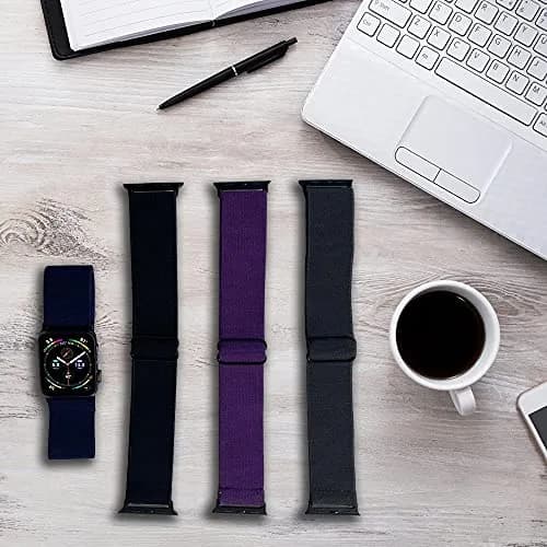 IFCASE Elastic Arm/Ankle Band for Apple Watch 40/41/42mm | Breathable Nylon, Secure Buckle thumbnail 7