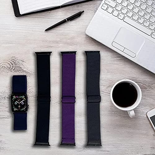 IFCASE Elastic Arm/Ankle Band for Apple Watch 40/41/42mm | Breathable Nylon, Adjustable Fit thumbnail 7
