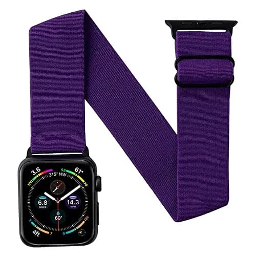 IFCASE Elastic Arm/Ankle Band for Apple Watch 49mm 46mm 45mm 44mm | Breathable Nylon, Adjustable Fit thumbnail 5