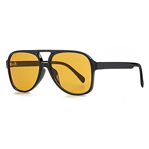 NIDOVIX Polarized Aviator Sunglasses for Men Women 58mm Lens Width | Classic Vintage Style thumbnail 1