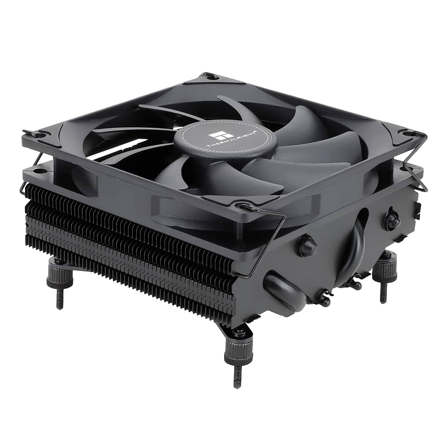Thermalright AXP90-X47 White Low Profile CPU Cooler 47mm Height | Compatible with Intel LGA1700/1200 & AMD AM4/AM5 — AXP90-X47 BLACK