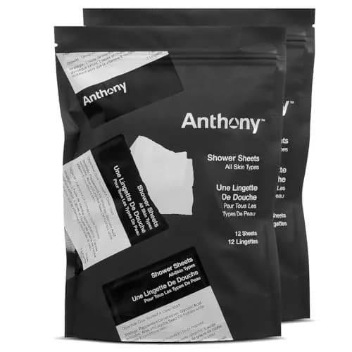 Anthony Body Wipes Skin Cleaning Wipe 24 Count | No-Rinse Body Wipes for Travel & Outdoors thumbnail 1
