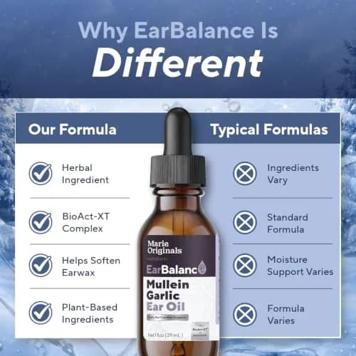 Marie Originals Mullein Garlic Ear Oil Drops, Natural Ear Oil, 2 Pack | Soothes Ear Discomfort & Blockages thumbnail 6