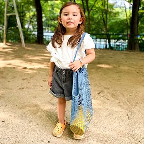 BLUE GINKGO Silicone Beach Toys, 7-Piece Set, Yellow | Soft, Travel-Friendly Sand Play thumbnail 6
