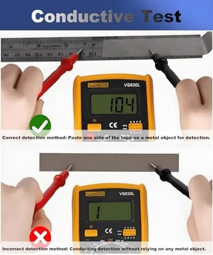 Angkeel Double Conductive Fabric Tape 2.54cm (1 Inch) x 15.24m (50 Feet) | EMI Shielding & Electrical Connection thumbnail 3