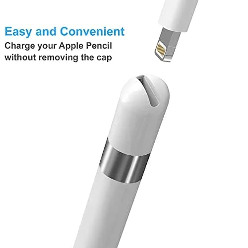 TechMatte Charger Adapter & Cap 2-in-1 for Apple Pencil 1st | Non-Magnetic, Direct Charging thumbnail 2
