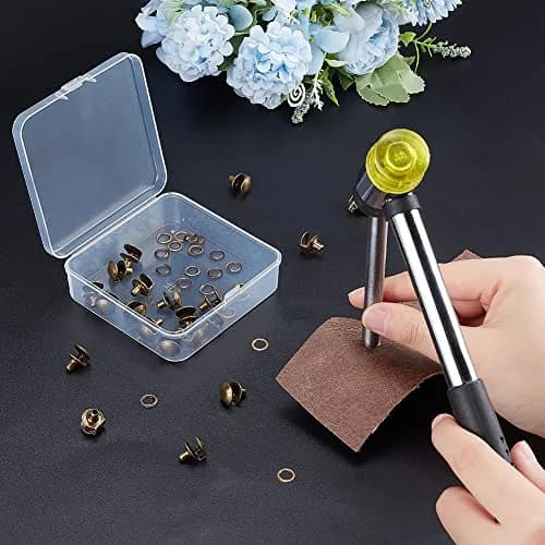 PH PandaHall Shoe Repair Kit Brass Shoe Eyelets & Buckles | Outdoor Hiking & Climbing Accessories thumbnail 5