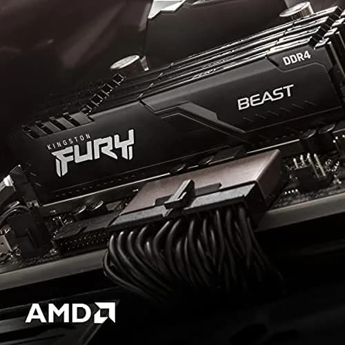 Kingston FURY Beast 32GB (2x16GB) DDR4 3600MT/s CL18 Desktop Memory Kit | High-Performance Upgrade thumbnail 6