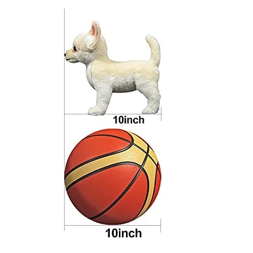 ZHONGXIN MADE 10-inch Simulation Chihuahua Dog Plush Toy - Soft, Non-Toxic, Cute Gift thumbnail 6