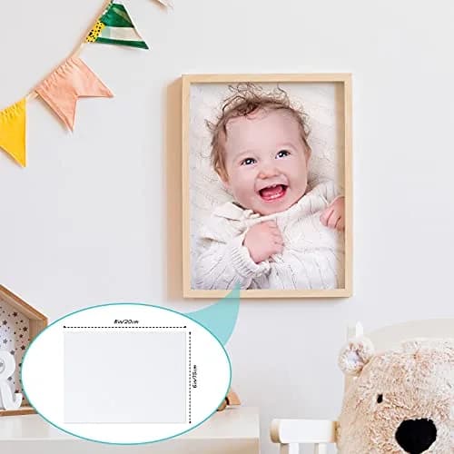 Hotop 8 Pcs Sublimation Aluminum Photo Signs Blanks 6x8 in | DIY Metal Photo Frames for Home & Office thumbnail 4