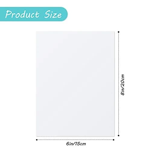 Hotop 8 Pcs Sublimation Aluminum Photo Signs Blanks 6x8 in | DIY Metal Photo Frames for Home & Office thumbnail 2