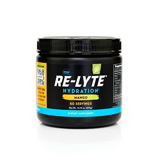 REDMOND Re-Lyte Sugar Free Electrolyte Powder Drink Mix Mango 13.19oz (374g) | Hydration Support thumbnail 1