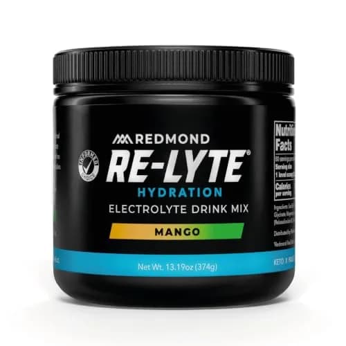 REDMOND Re-Lyte Sugar Free Electrolyte Powder Drink Mix Mango 13.19oz (374g) | Hydration Support thumbnail 2