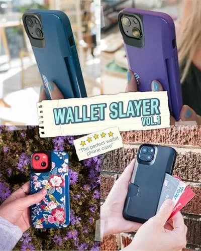 silk Wallet Slayer Vol. 1 iPhone 13 Wallet Case | Slim, Drop-Tested, Card & Cash Holder thumbnail 6