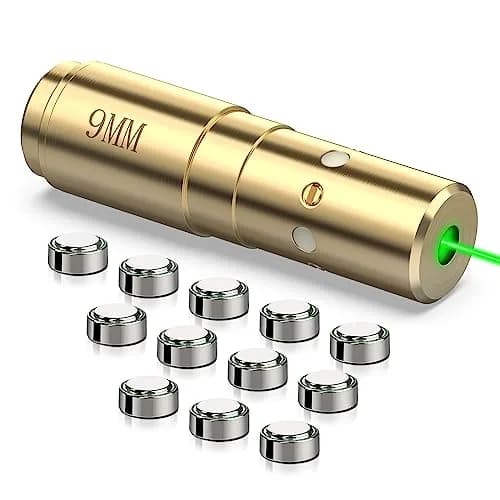 MidTen Green Laser Bore Sight 9mm | Bright Green Laser for Precise Zeroing thumbnail 1