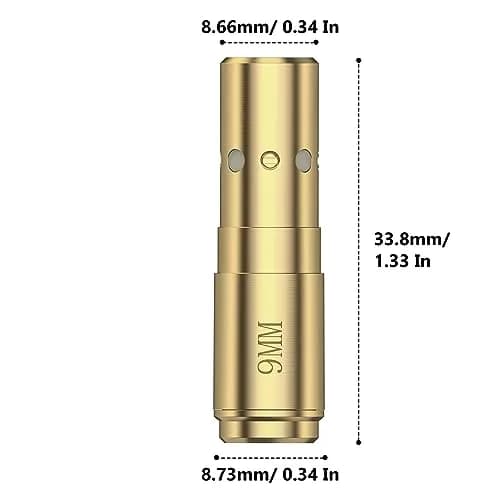 MidTen Green Laser Bore Sight 9mm | Bright Green Laser for Precise Zeroing thumbnail 4