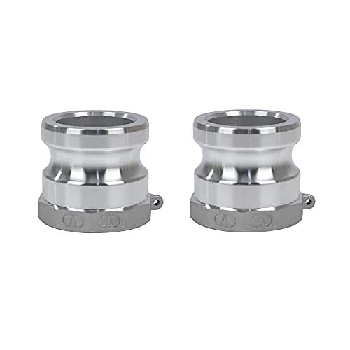 Quafwia 2" Aluminum Cam Lock Fittings (Part A) with Female NPT Thread | Gravity Cast Stronger Body thumbnail 1