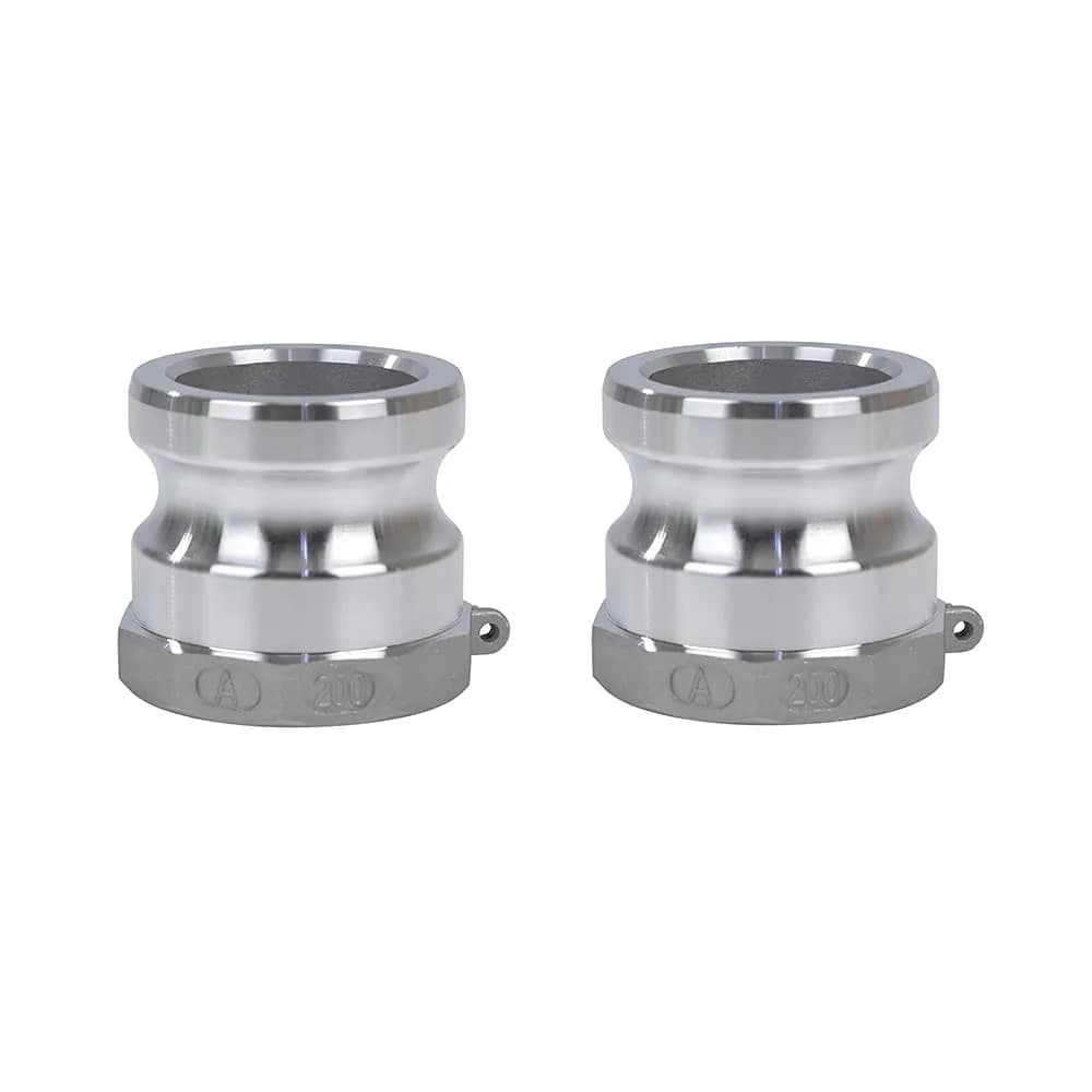 Quafwia 2" Aluminum Cam Lock Fittings (Part A) with Female NPT Thread | Gravity Cast Stronger Body - main product image