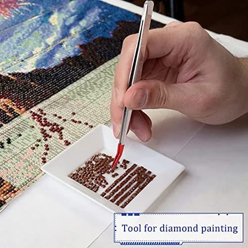 Honoson Rubber Tipped Tweezers PVC Silicone Tip 12cm & 15cm | Non-Slip, Safe for Jewelry & Lab Use thumbnail 5