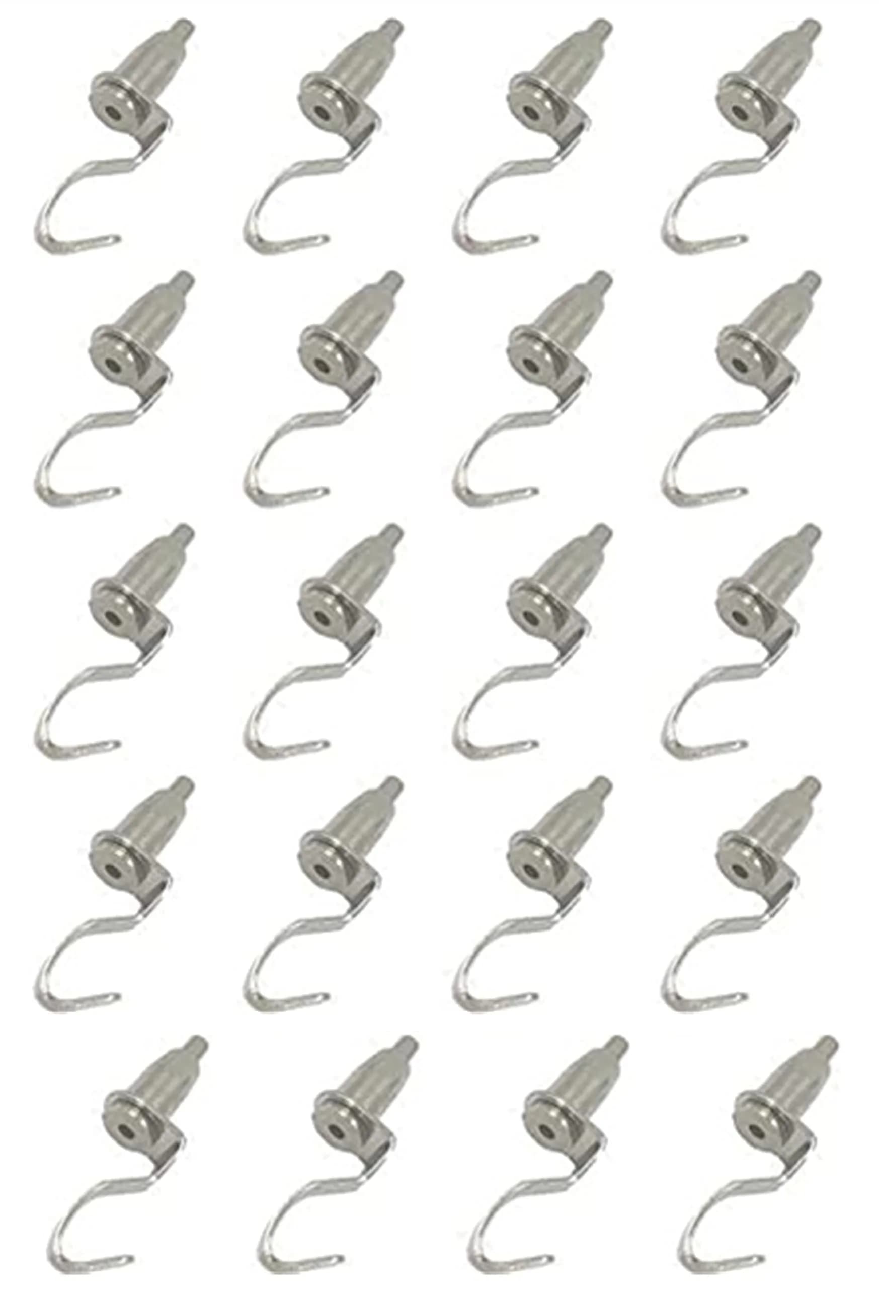 alblinsy Picture Rail Hanging System 8 PCS 3.28 ft | Adjustable Stainless Steel Wire for Wall Art & Exhibitions — 20pcs Hook