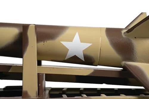Bachmann Trains 52' Center Depressed Flat Car Camouflage - Missile HO Scale | Highly Detailed Painted Body with Precision Graphics thumbnail 4