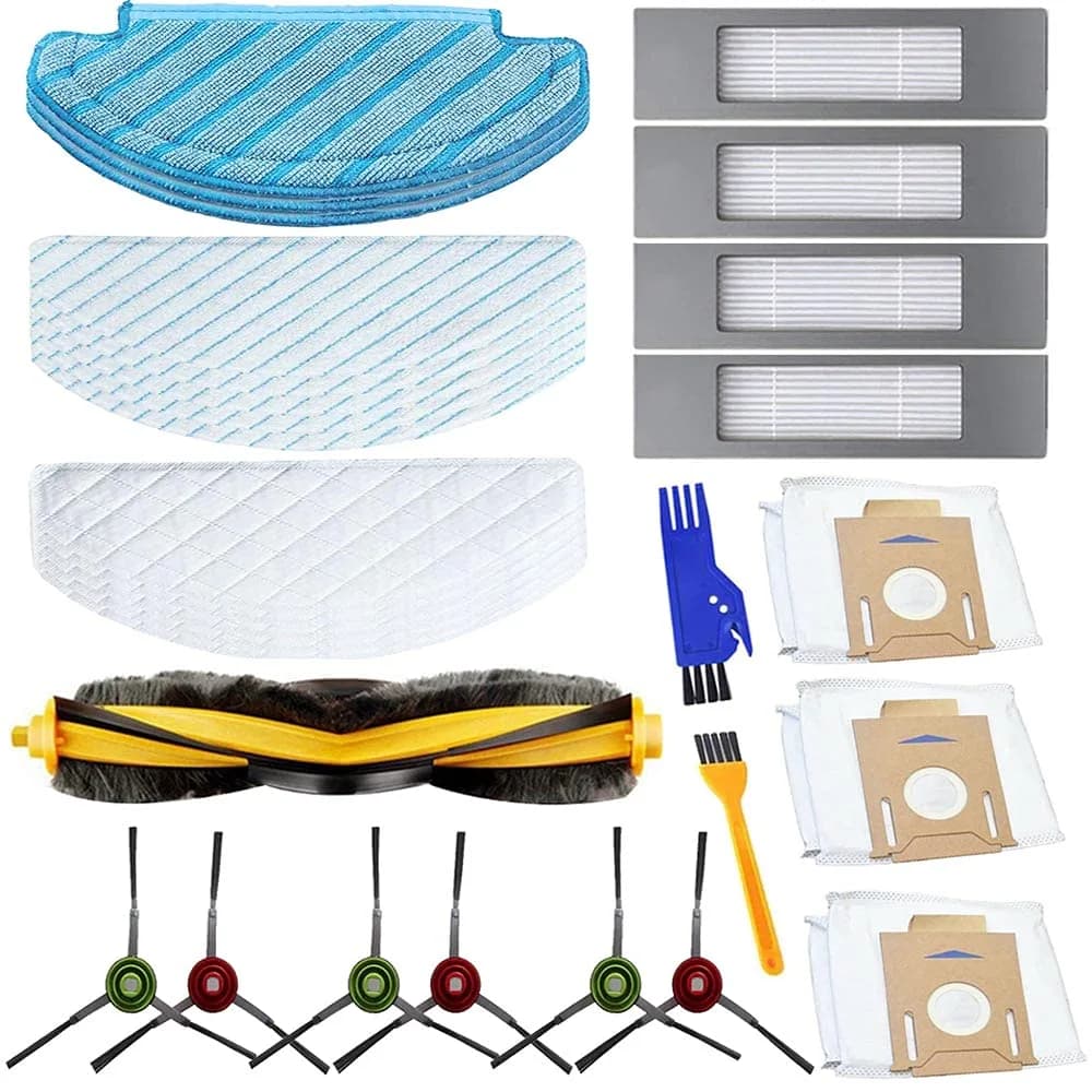 Electropan Replacement Parts for Ecovacs DEEBOT OZMO T8 AIVI T8 N8 Pro Plus | Robot Vacuum Accessories with Mop & Filter (70-120c) - main product image