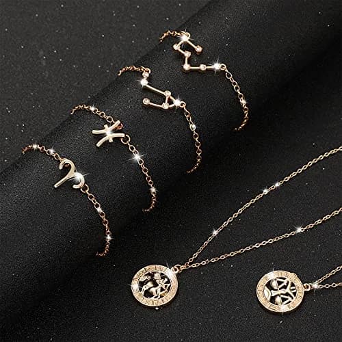 Hicarer Zodiac Charms Set 126 pcs | Jewelry DIY Kit for Indian Creators thumbnail 3