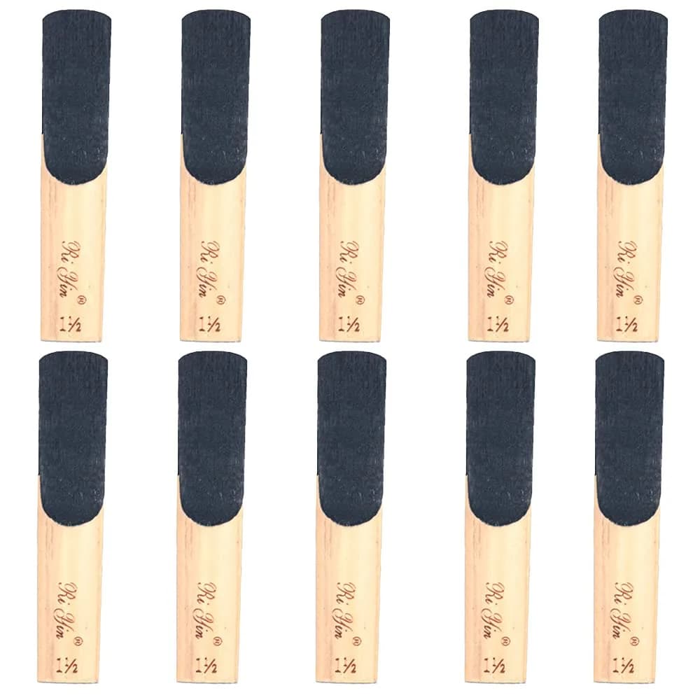 Alnicov Tenor Saxophone Reeds Strength 1.5, Set of 10 | Digital Reed-Making Technology for Rich Professional Sound - main product image