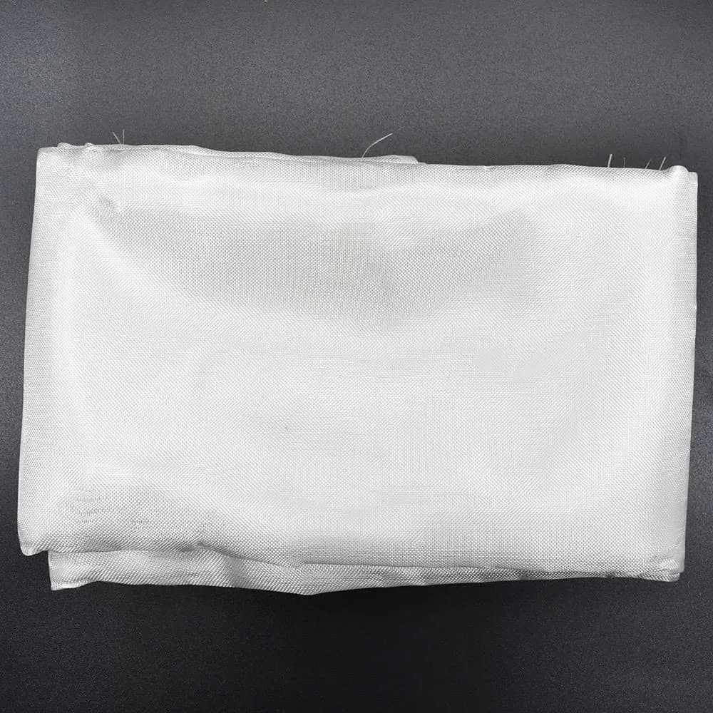 DELLMAO 1.5oz Fiberglass Cloth Sheet 270cm x 127cm | High Density White Fiberglass Mat - main product image