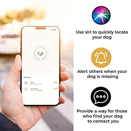 Pup Culture Airtag Dog Collar Holder Case | Pink Silicone Loop for Apple AirTag GPS Pet Tracker (1.5 inch Collar Fit) thumbnail 6