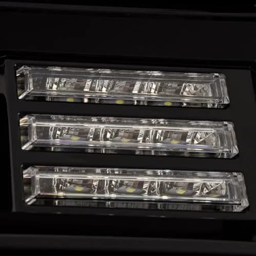 AlphaRex 880614 LUXX Series LED Projector Headlights Smoke | Full LED Technology for GMC Sierra 1500 thumbnail 9