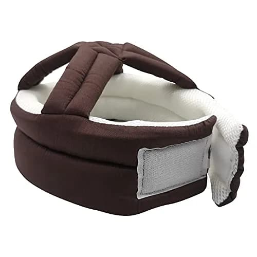 Cepairng Breathable Elderly Protective Hat, Adjustable Safety Cap for Falls, Epilepsy Head Protection, 50-65cm Circumference (Coffee) thumbnail 4