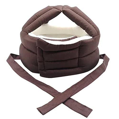 Cepairng Breathable Elderly Protective Hat, Adjustable Safety Cap for Falls, Epilepsy Head Protection, 50-65cm Circumference (Coffee) thumbnail 3