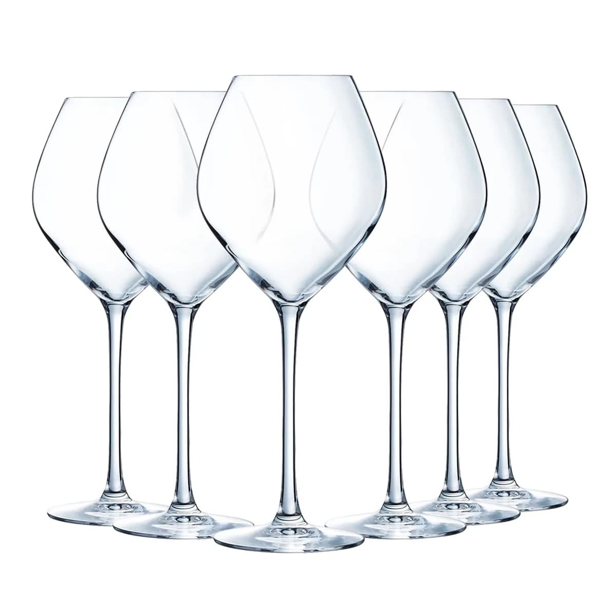 Chef & Sommelier Cheer Up Collection 6 Red Wine Glasses 55 cl | Modern, Elegant & Heavy Duty - main product image