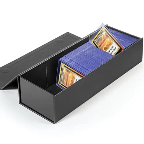 tutata Trading Card Storage Box Holds 900+ Cards | Durable, Waterproof & Magnetic Closure thumbnail 1