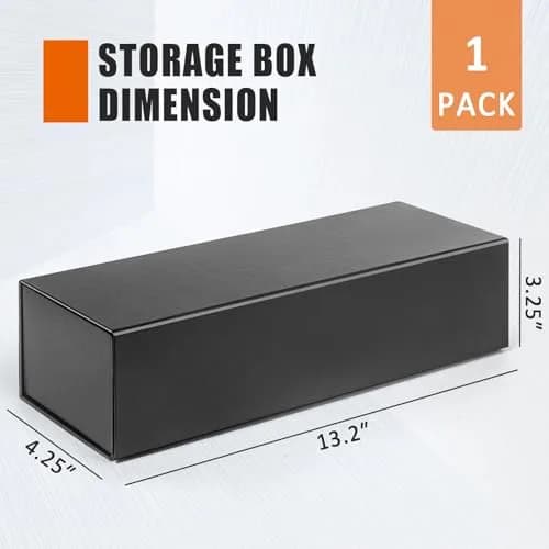 tutata Trading Card Storage Box Holds 900+ Cards | Durable, Waterproof & Magnetic Closure thumbnail 5