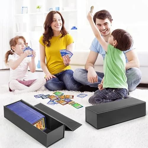tutata Trading Card Storage Box Holds 900+ Cards | Durable, Waterproof & Magnetic Closure thumbnail 7