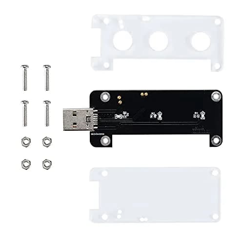GeeekPi USB Dongle Expansion Board with Case for Raspberry Pi Zero/Zero 2 | Converts Pi Zero to PC Stick thumbnail 4