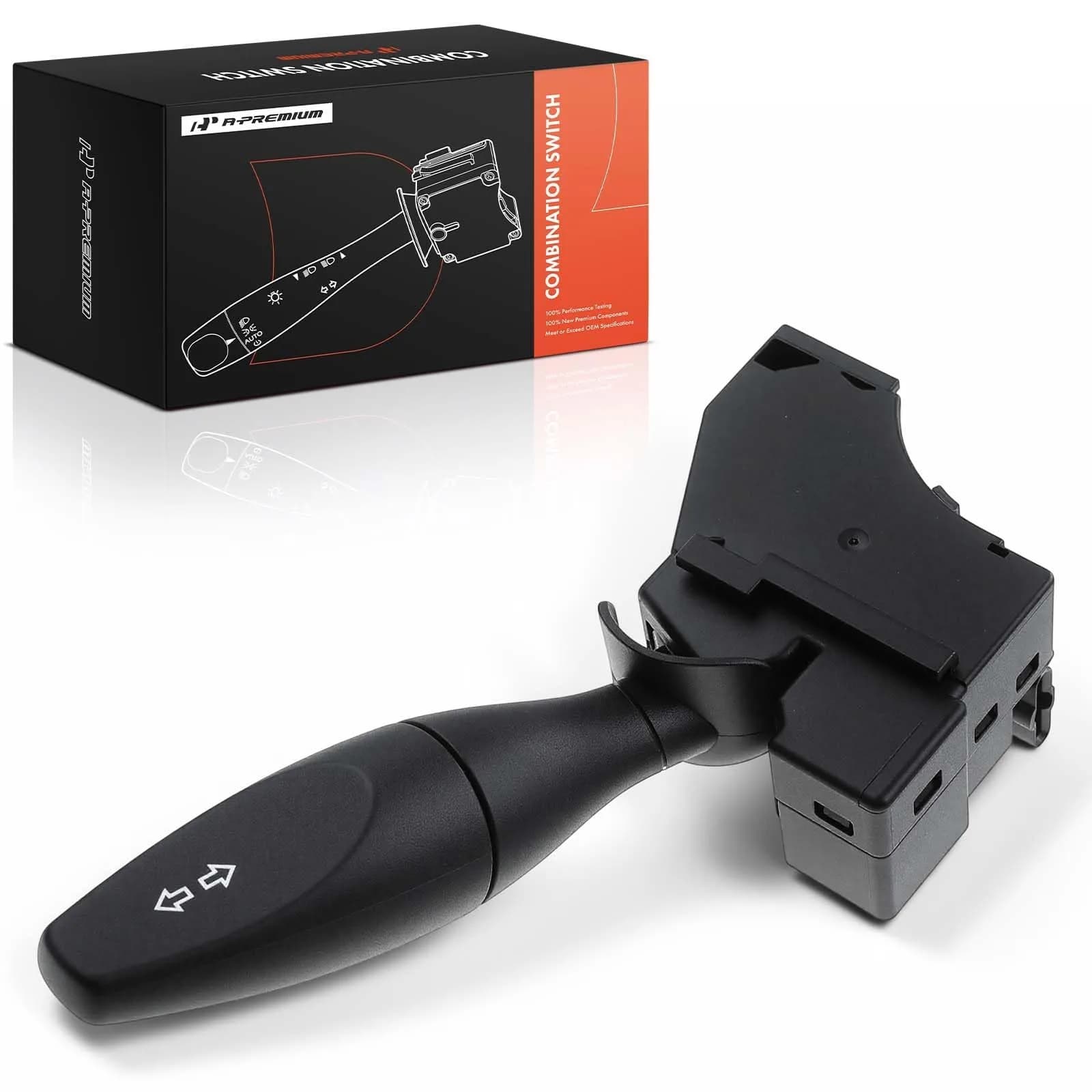A-Premium Turn Signal Switch Multifunction Switch Compatible with Ford | OEM-Quality, Bolt-On Fit, 12V, One Year Guarantee - main product image