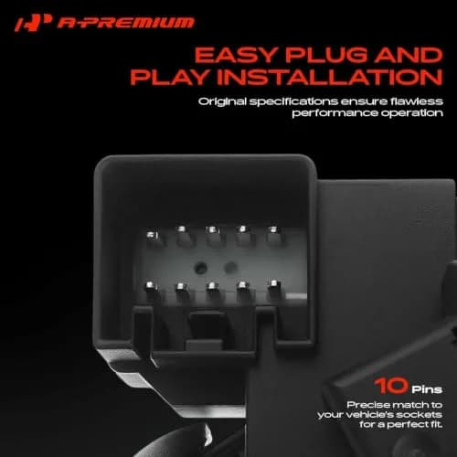 A-Premium Turn Signal Switch Multifunction Switch Compatible with Ford | OEM-Quality, Bolt-On Fit, 12V, One Year Guarantee thumbnail 4