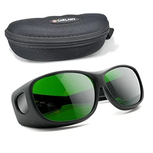 CARLANY Professional IPL Safety Glasses OD 5+ 200-2000nm | CE Certified Anti-Fog Over-the-Glass Design thumbnail 1